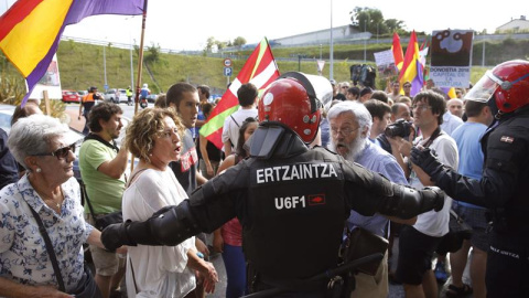 Protesta en San Sebastián