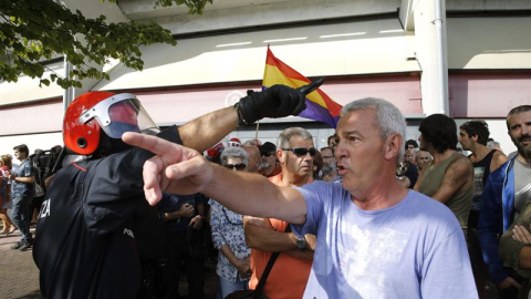 Protesta en San Sebastián