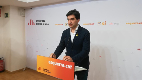 El portavoz de ERC, Sergi Sabrià. / Europa Press