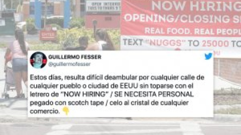 El devastador hilo de Guillermo Fesser sobre la precariedad de muchos empleos, la ausencia de servicios públicos y la política migratoria de EEUU