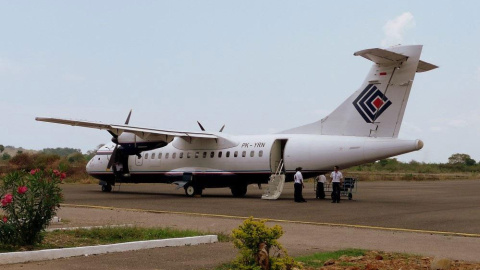 ATR-42, el avión indonesio desaparecido.