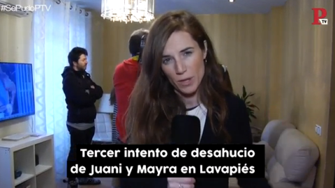 Juani y Mayra se quedan: otro desahucio paralizado en Madrid