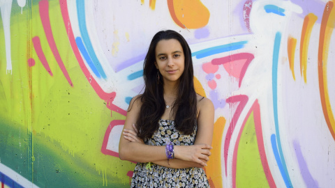 Maria Serra, una de les portaveus del moviment ecologista Fridays for Future a Barcelona. Maria Rubio