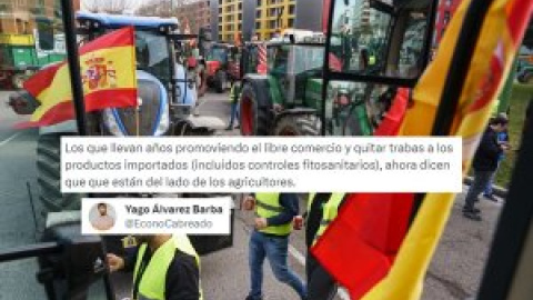 La reflexión de Errejón sobre la trampa de la extrema derecha para utilizar a los agricultores