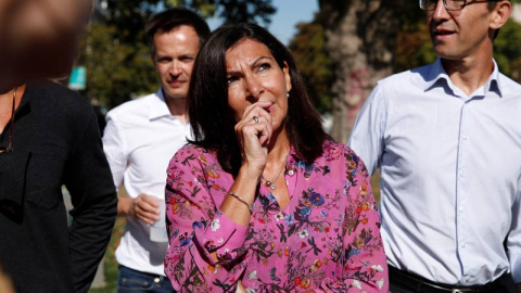 Anne Hidalgo, alcaldesa de París. (REUTERS)