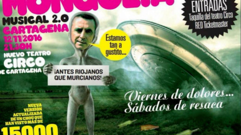 Portada de la revista 'Mongolia' en la que aparece la caricatura de José Ortega Cano.