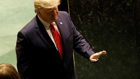 El presidente de Estados Unidos, Donald Trump. - EFE