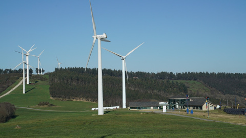 Parque eólico de Sotavento, Lugo.