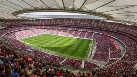 Estadio Wanda Metropolitano, durante un evento deportivo. EFE