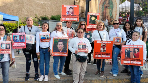 13-2-24 - Fotografía de una campaña de Sabuesos Guerreras AC, un colectivo de búsqueda del estado de Sinaloa.