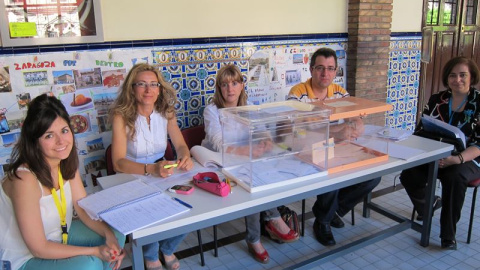 Mesa electoral.