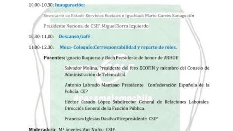 Convocatoria de debate en el primer premio de #Pasamelamochila del CSIF