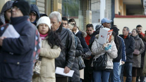 A finales de 2017 tan solo se habían resuelto unos 10.000 expedientes, de las más de 150.000 solicitudes formuladas en 2015.