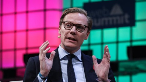 Presidente de Cambridge Analytica, Alexander Nix, en la Web Summit de Lisboa - EFE