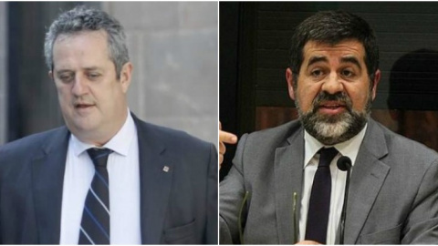 Jordi Sànchez y Joaquim Born