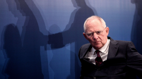 El ministro de finanzas alemán, Wolfgang Schäuble.- AFP