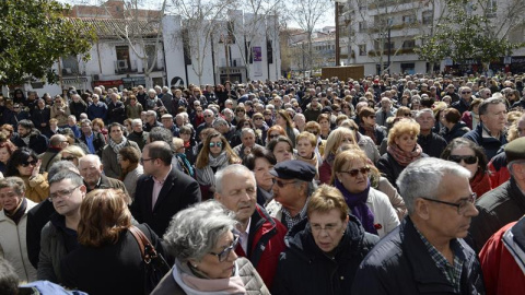 Concentración en Getafe en repulsa por los niños asesinados por su padre / EFE