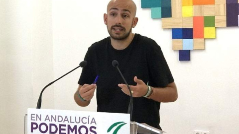 Pablo Pérez Ganfornina, secretario político de Poedmos Andalucía. EFE