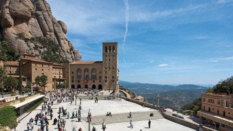 Imagen de archivo del Monasterio de Monserrat, Barcelona. Foto: EFE