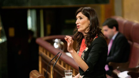 La diputada del PP, Silvia Heredia, en una intervención en la tribuna del Congreso.