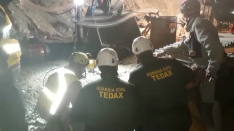 ImÃ¡genes de la cuarta microvoladura en el tÃºnel para rescatar a Julen