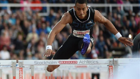 El cubano nacionalizado español, Orlando Ortega, firme candidato a ser medallista en los 110 metros vallas. EFE