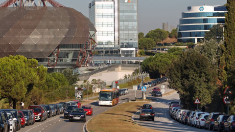 El parc empresarial de Sant Cugat del Vallès.