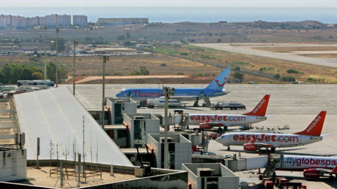 Vista del Aeropuerto de Alacant. AFP/Alexander Ruesche