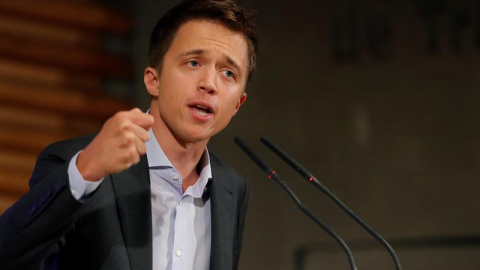 25/09/2019.- El portavoz de Más Madrid en el Parlamento regional, Íñigo Errejón, este miércoles, durante su intervención en la asamblea convocada por el partido para concretar los detalles de su participación en las elecciones generales del