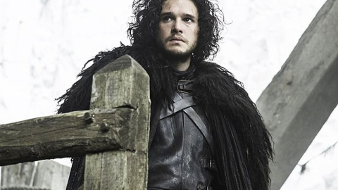 El actor Kit Harington, interpretando a John Nieve, en 'Juego de Tronos'. E.P.