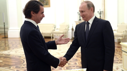 Las relaciones de España y Rusia son ahora bastante menos amistosas que cuando José María Aznar presidía el Gobierno.