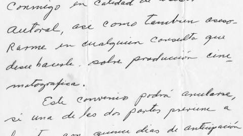 Alatriste contrató a Buñuel como asesor para rodar 'La casa de Bernarda Alba'. Filmoteca Nacional, Archivo Buñuel