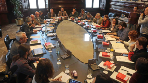 Reunió de la Junta de Portaveus del Parlament de Catalunya / Parlament de Catalunya