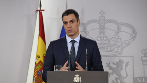 El presidente del Gobierno, Pedro Sánchez. EFE/Víctor Lerena