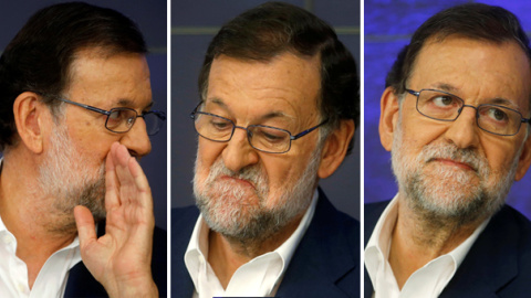 El presidente del Gobierno en funciones y del PP, Mariano Rajoy, al comienzo del Comité Ejecutivo Nacional del partido conservador REUTERS