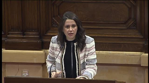 Arrimadas: "Ni ustedes son solamente CataluÃ±a ni Rajoy es solamente EspaÃ±a" 