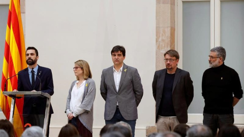 Acte institucional al Parlament de Catalunya / EFE Alberto Estévez