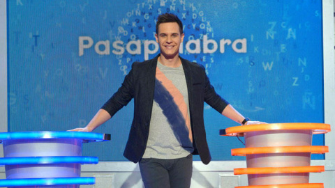 Christian Galvez presenta el programa 'Pasapalabra'.