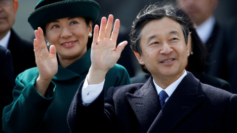 28-02-2017- Imagen de archivo del emperador Naruhito y su esposa, Masako. REUTERS/Issei Kato