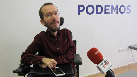 Pablo Echenique, secretario de organización de Podemos/EUROPA PRESS