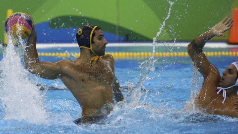 Momento del partido entre España y Brasil. /REUTERS