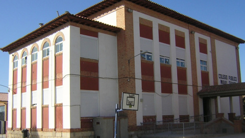 El colegio público Miguel Servet de Fraga es uno de los más de 30 centros de enseñanza aragoneses donde ya se enseña catalán