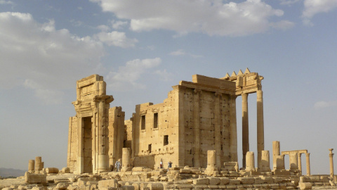 Fotografía de 2010, del Templo de Bel en Palmira (Siria). REUTERS/Sandra Auger