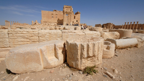 Foto de archivo de 2008, de una vista general del Templo de Bel, en la ciudad antigua de Palmira, en Siria. REUTERS/Omar Sanadiki