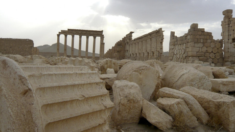 Fotografía de 2010, del Templo de Bel en Palmira (Siria). REUTERS/Sandra Auger