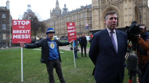 Graham Brady, presidente del Comité de parlamentarios del Partido Conservador de 1922 | AFP