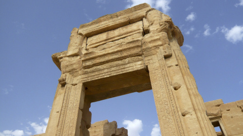 Fotografía de 2010, del Templo de Bel en Palmira (Siria). REUTERS/Sandra Auger