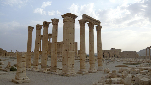 Fotografía de 2010, del Templo de Bel en Palmira (Siria). REUTERS/Sandra Auger