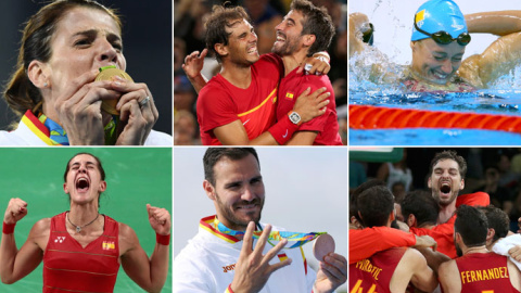 Con 17 medallas España cierra su participación en los Juegos Olímpicos de Río 2016.