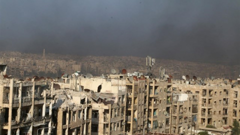 La ciudad de Alepo ha sido devastada por la guerra. REUTERS/Abdalrhman Ismail